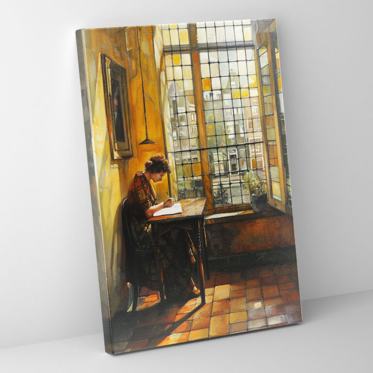 Johannes Vermeer Canvas Print Wall Decoration - Johannes Vermeer, Wall Decoration, Canvas Wall Art, Canvas