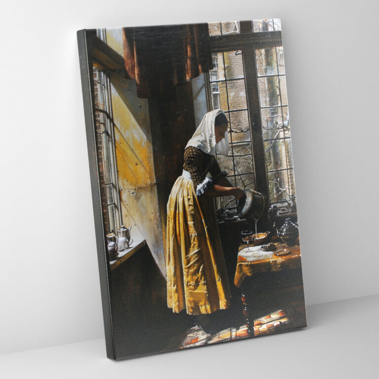 Johannes Vermeer Canvas Print - Johannes Vermeer, Canvas, Wall Decoration, Johannes Vermeer