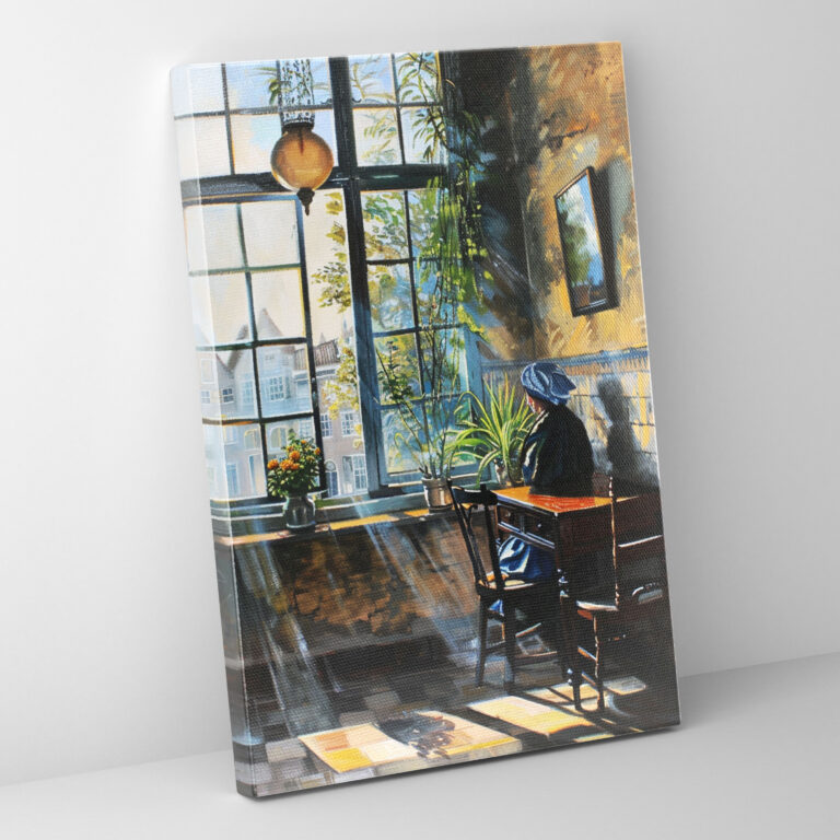 Johannes Vermeer Canvas Print - Johannes Vermeer, Wall Decoration, Canvas Print, Canvas Wall Art
