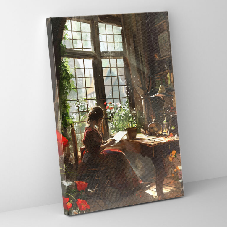 Johannes Vermeer Canvas Print - Johannes Vermeer, Wall Art, Canvas Wall Art, Canvas