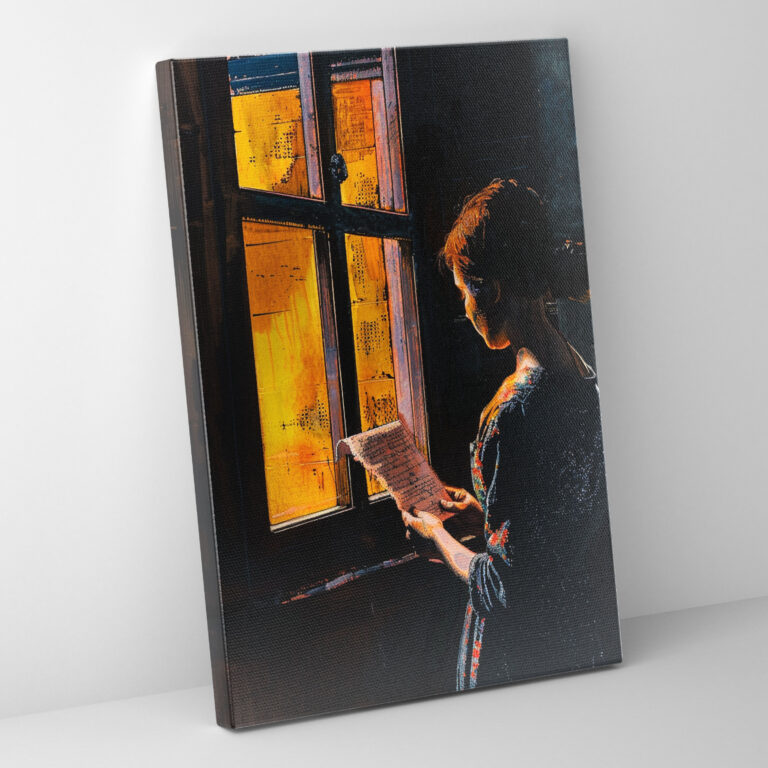 Johannes Vermeer Canvas Print - Woman Reading A Letter - Johannes Vermeer, Canvas Wall Art, Canvas Print, Home Decoration