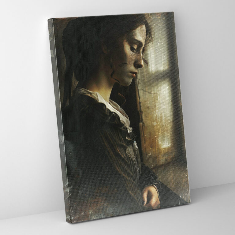 Johannes Vermeer Wall Decoration - Woman In Contemplation - Johannes Vermeer, Canvas Print, Wall Decoration, Wall Art