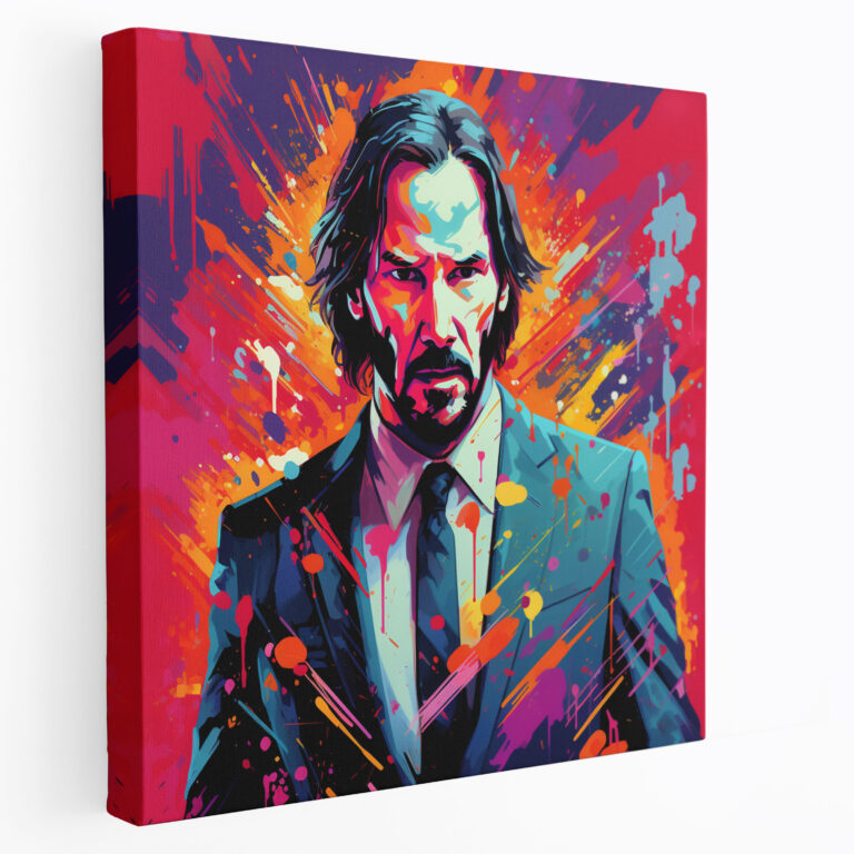 John Wick Canvas Print - John Wick, Home Decoration, Canvas, Canvas Print