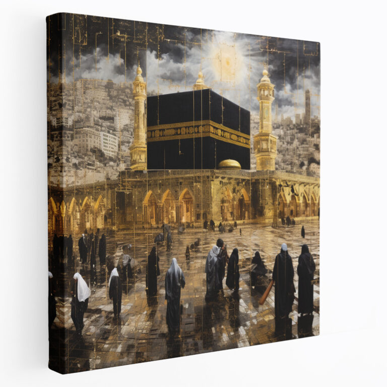 Kaaba Wall Art - Kaaba, Angles, Kaaba, Home Decoration