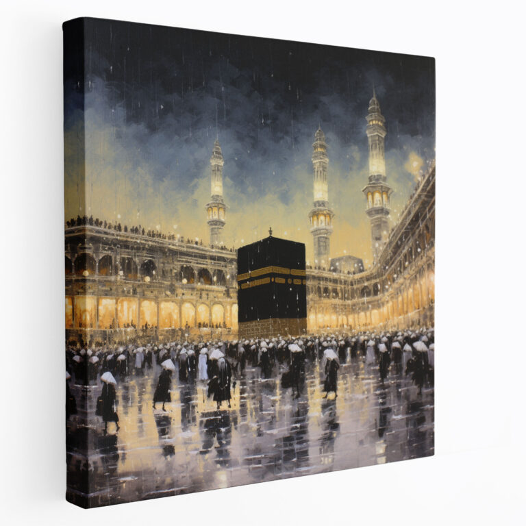 Kaaba Canvas Print - Kaaba, Kaaba, Wall Decoration, Canvas