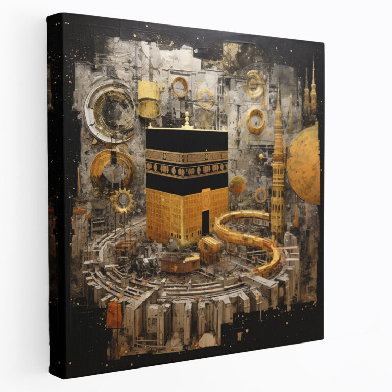 Kaaba Wall Art - Kaaba, Home Decoration, Tactile Experience, Unique