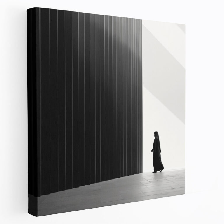 Kaaba Wall Art - Kaaba, Black And White Photograph, Kaaba, Wall Art