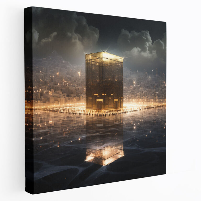 Kaaba Wall Art - Kaaba, Canvas Print, Contemporary Artwork, Wall Decoration