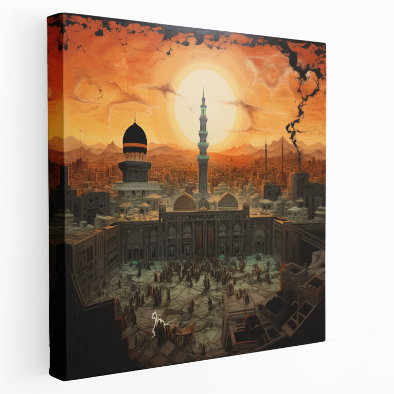 Kaaba Canvas Print - Kaaba, Wall Art, Canvas, Wall Decoration