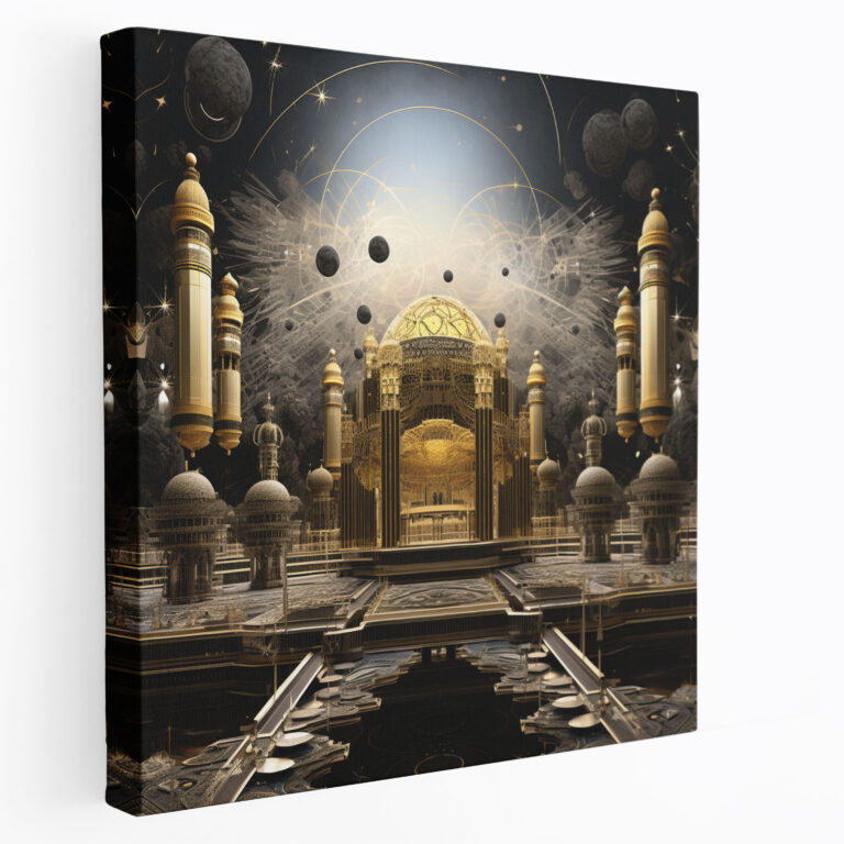 Kaaba Wall Art - Kaaba, Fusion, Home Decoration, Wall Decoration
