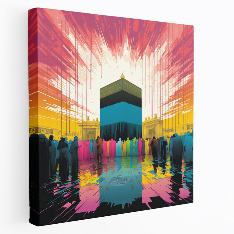 Kaaba Wall Art - Kaaba, Canvas, Cultural Significance, Canvas Wall Art