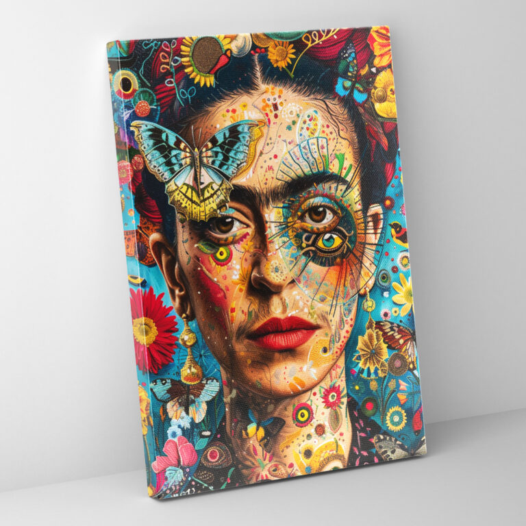 Frida Kahlo Style Wall Art - Frida Kahlo, Canvas, Home Decoration, Frida Kahlo Style