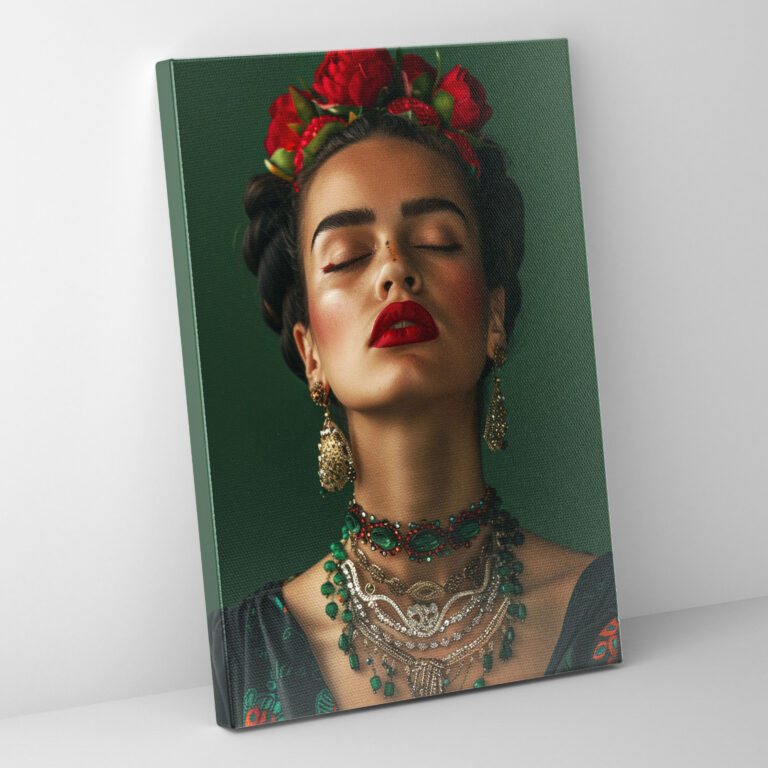 Frida Kahlo Style Wall Art - Frida Kahlo, Wall Decoration, Home Decoration, Frida Kahlo Style