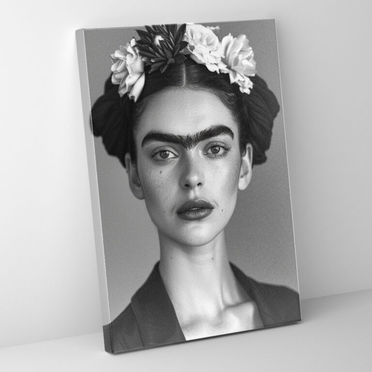 Frida Kahlo Style Canvas Print - Frida Kahlo, Canvas Print, Canvas, Home Decoration