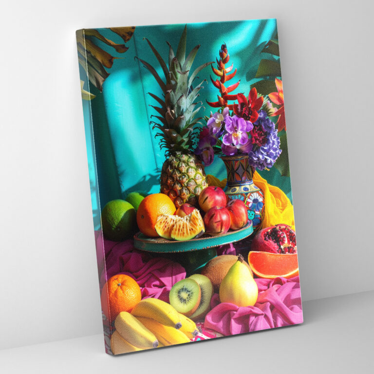 Frida Kahlo Style Wall Decoration - Frida Kahlo, Home Decoration, Frida Kahlo Style, Canvas