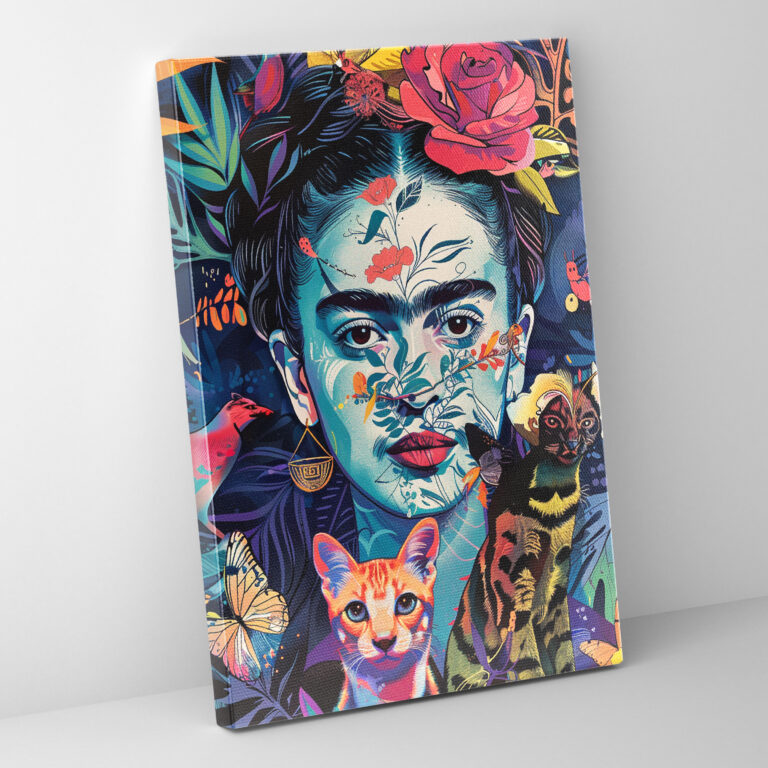 Frida Kahlo Style Wall Art - Frida Kahlo, Frida Kahlo Style, Wall Art, Home Decoration