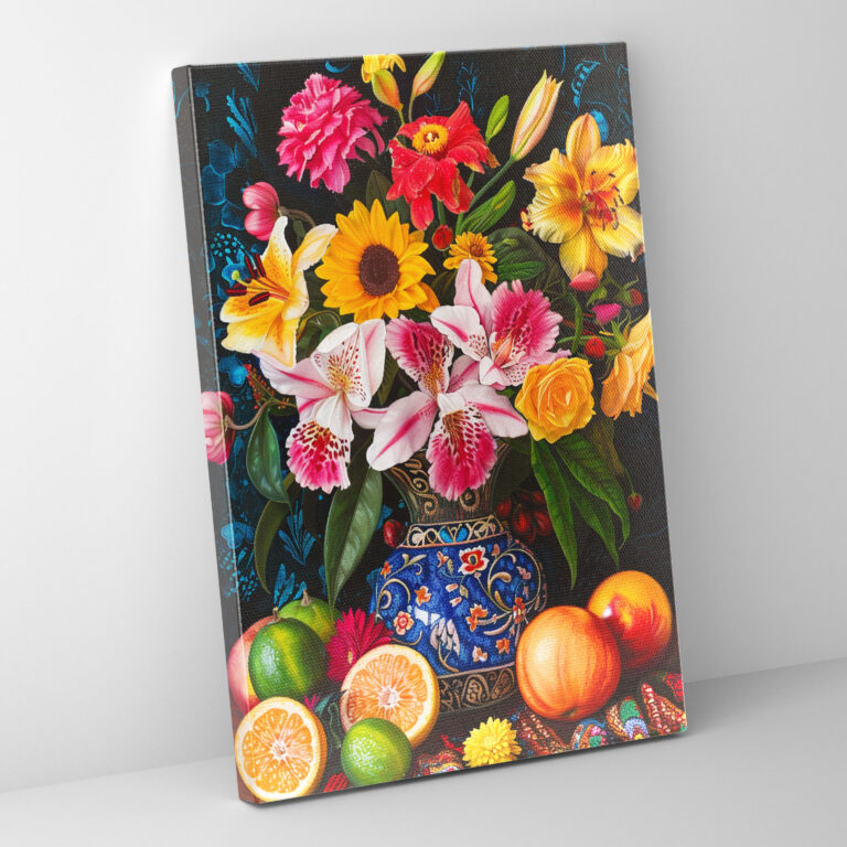 Frida Kahlo Style Canvas Print - Frida Kahlo, Wall Art, Home Decoration, Wall Decoration