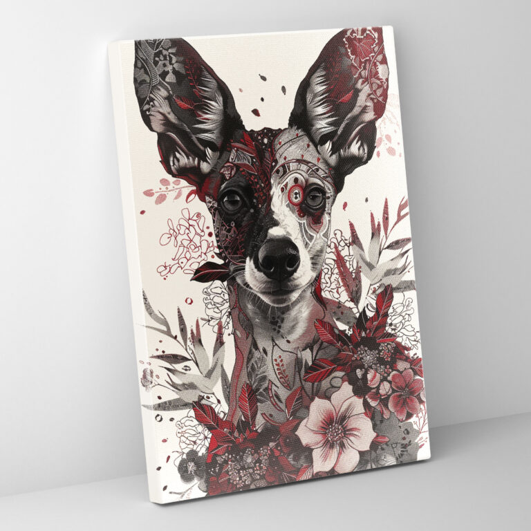 Frida Kahlo Style Wall Art - Frida Kahlo, Canvas Wall Art, Frida Kahlo Style, Wall Decoration