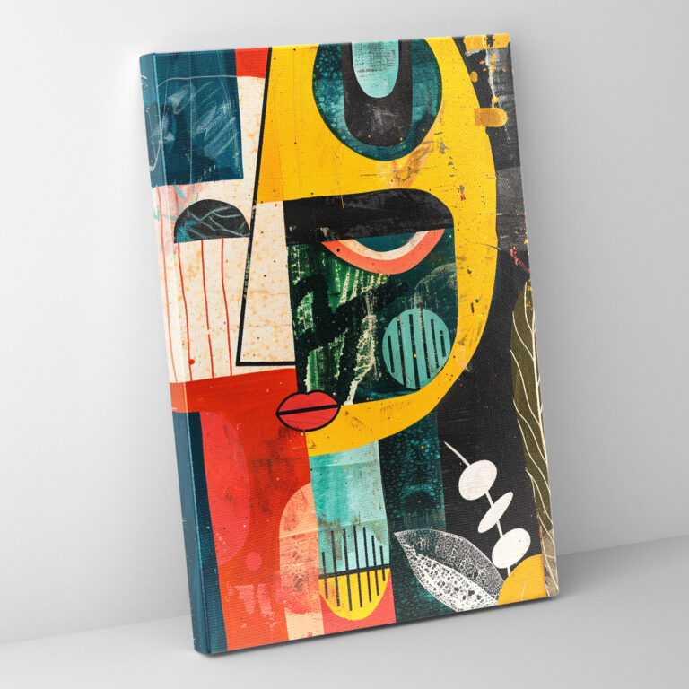 Frida Kahlo Style Canvas Print - Frida Kahlo, Canvas, Wall Art, Home Decoration