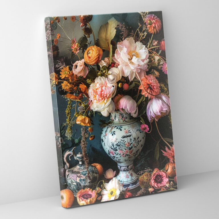 Frida Kahlo Style Canvas Print - Frida Kahlo, Canvas, Wall Decoration, Canvas Print