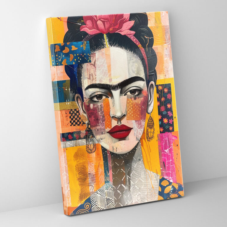 Frida Kahlo Style Wall Art - Frida Kahlo, Canvas, Frida Kahlo Style, Wall Art