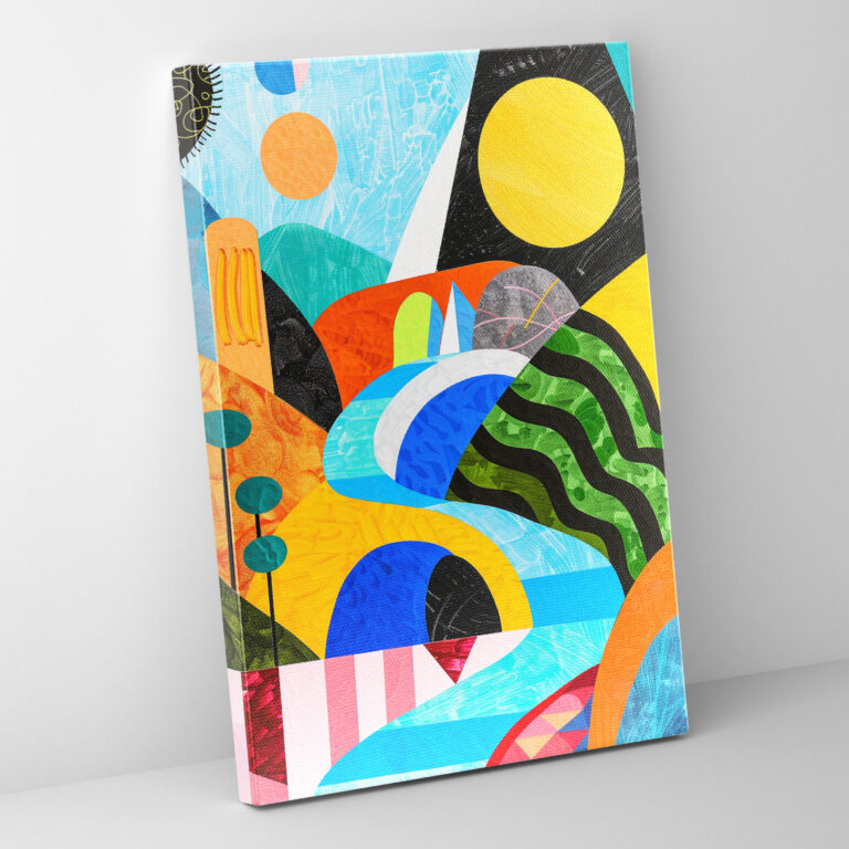 Frida Kahlo Style Canvas Print - Frida Kahlo, Wall Art, Canvas Wall Art, Frida Kahlo Style