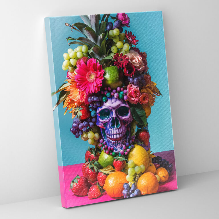 Frida Kahlo Style Canvas Print - Frida Kahlo, Frida Kahlo Style, Canvas, Canvas Print