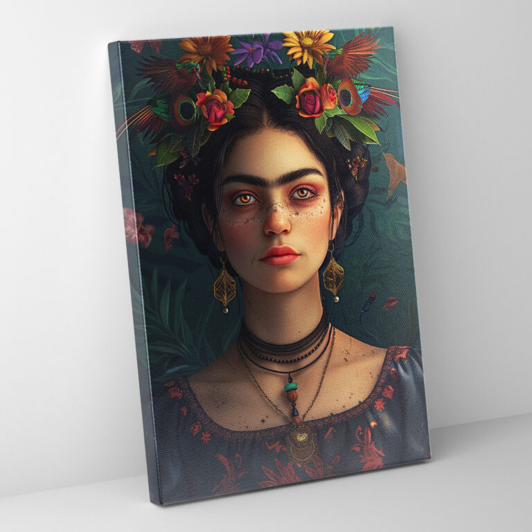 Frida Kahlo Style Wall Art - Frida Kahlo, Wall Art, Wall Decoration, Frida Kahlo Style