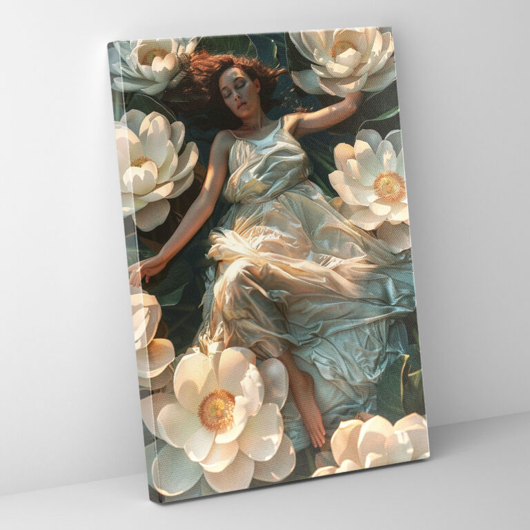 Frida Kahlo Style Wall Decoration - Frida Kahlo, Canvas, Canvas Wall Art, Wall Decoration