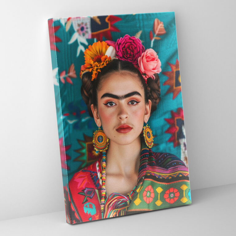 Frida Kahlo Style Wall Art - Frida Kahlo, Wall Decoration, Wall Art, Frida Kahlo Style
