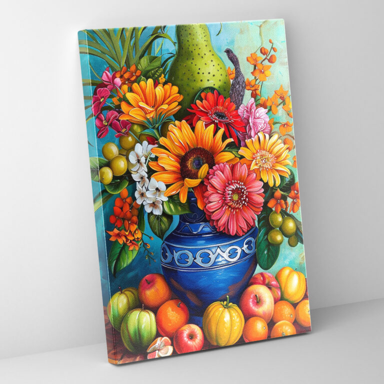 Frida Kahlo Style Wall Decoration - Frida Kahlo, Canvas, Canvas Print, Frida Kahlo Style