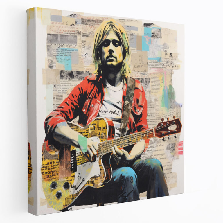 Kurt Cobain Wall Art - Kurt Cobain, Wall Art, Handwritten Lyrics, Nostalgia