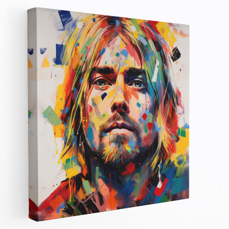 Kurt Cobain Wall Decoration - Kurt Cobain, Canvas, Wall Art, Canvas Print