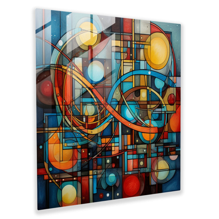 Intricate Legal System Glass Print - Law, Intricate, Glass Wall Art, Home Decoration