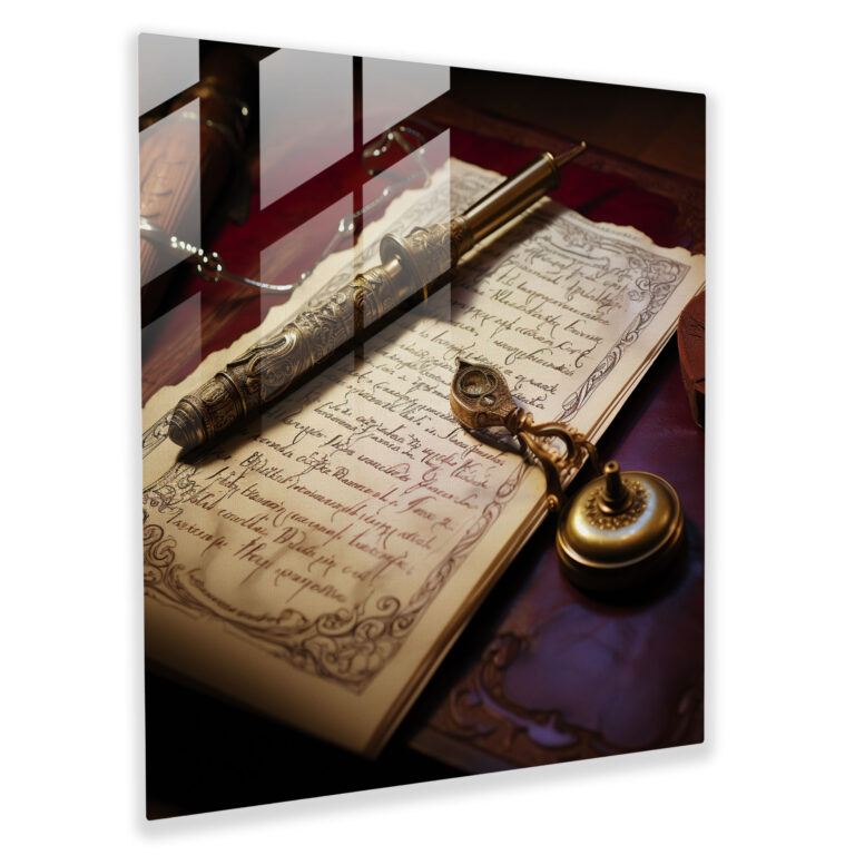 Law Theme Glass Print - Law, Glass Print, Wall Decoration, Glass Wall Art