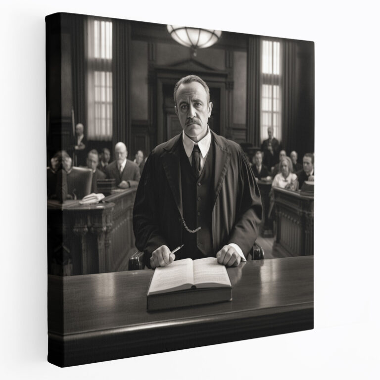 Law And Order Canvas Print - Law, Law, Justice, Home Decoration