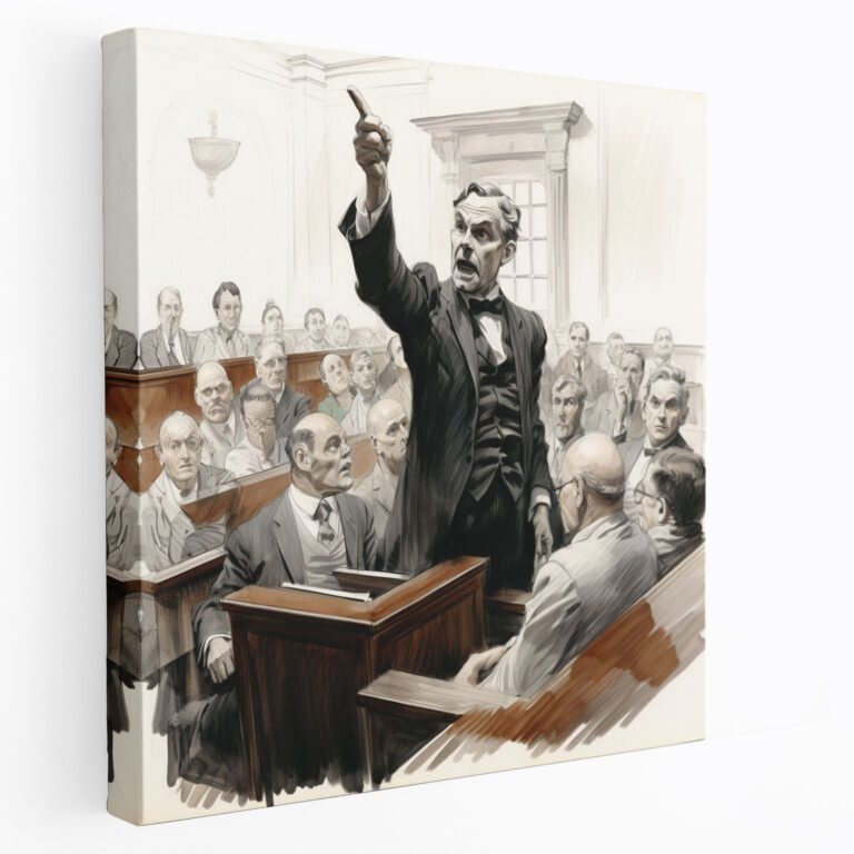 Law & Order Canvas Print - Law, Canvas Wall Art, Law & Order, Canvas