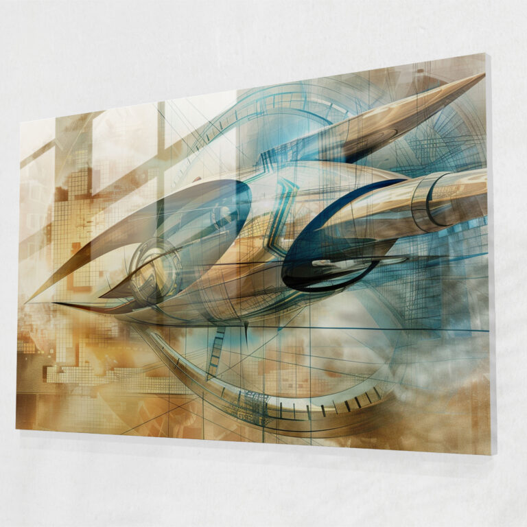 Leonardo Da Vinci Glass Wall Art - Leonardo Da Vinci, Leonardo Da Vinci, Wall Decoration, Modern Art