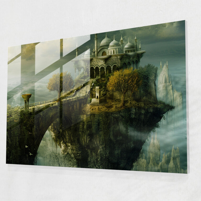 Leonardo Da Vinci Home Decoration - Leonardo Da Vinci, Glass Art, Leonardo Da Vinci, Glass Print