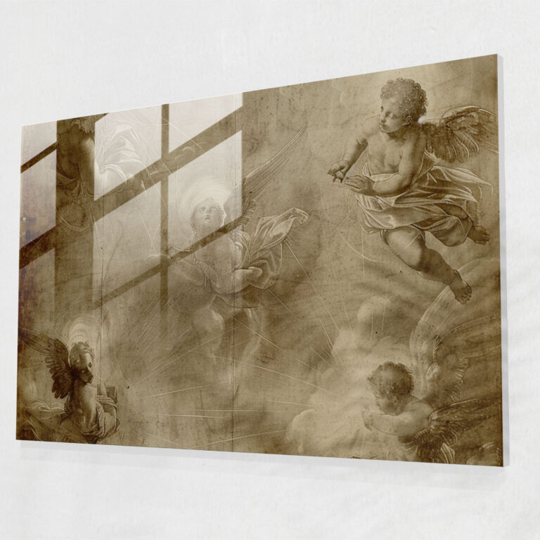 Leonardo Da Vinci Glass Wall Art - Leonardo Da Vinci, Glass Wall Art, Leonardo Da Vinci, Home Decoration