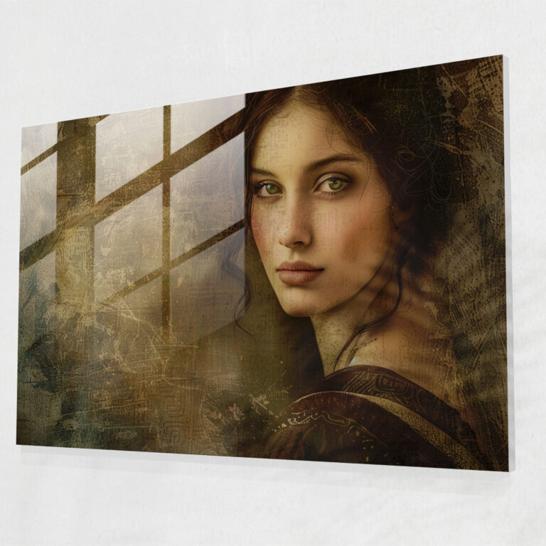 Leonardo Da Vinci Glass Wall Art - Leonardo Da Vinci, Glass Wall Art, Leonardo Da Vinci, Glass Art