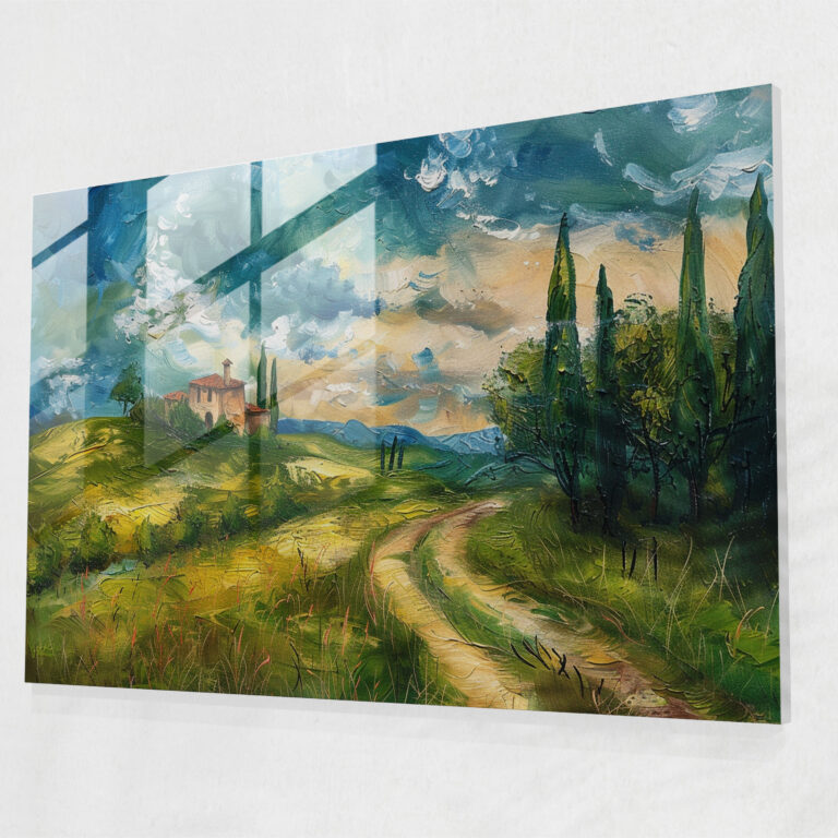 Leonardo Da Vinci Glass Wall Art - Leonardo Da Vinci, Wall Decoration, Glass Wall Art, Glass Print