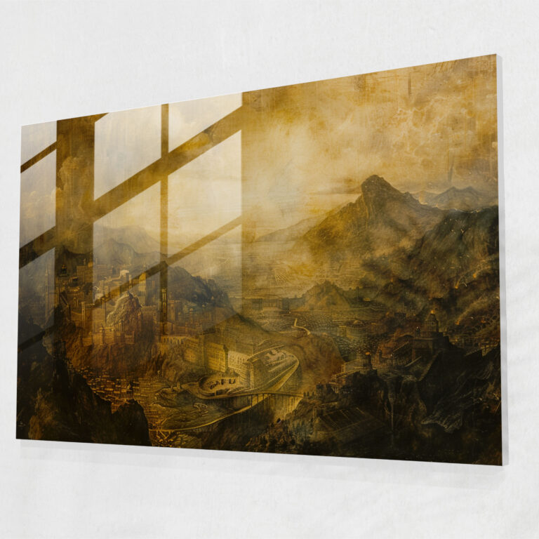 Leonardo Da Vinci Home Decoration - Leonardo Da Vinci, Glass Wall Art, Modern Art, Leonardo Da Vinci