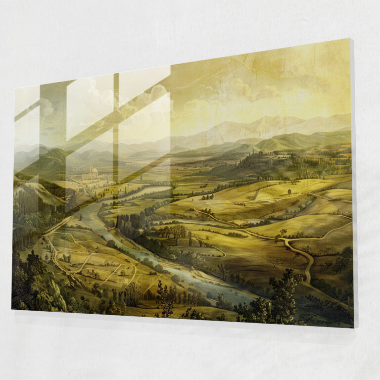 Leonardo Da Vinci Home Decoration - Leonardo Da Vinci, Glass Wall Art, Glass Print, Wall Decoration