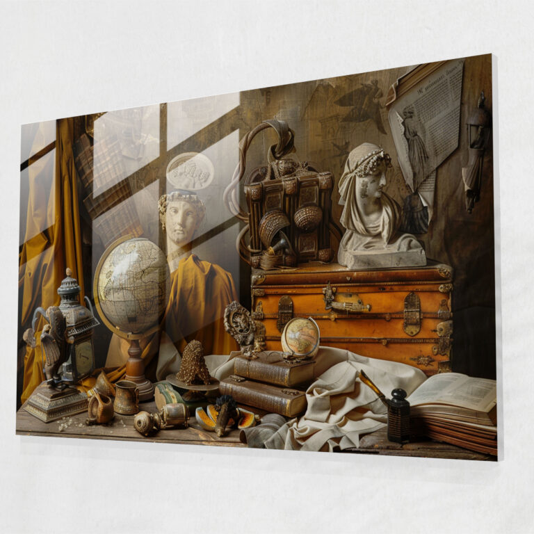 Leonardo Da Vinci Wall Decoration - Still Life Glass Print - Leonardo Da Vinci, Glass Print, Leonardo Da Vinci, Renaissance Art