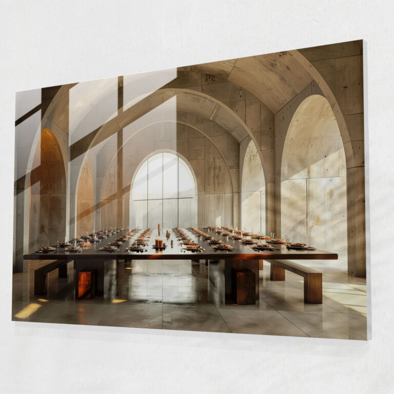 Leonardo Da Vinci Glass Art - Last Supper Reimagined - Leonardo Da Vinci, Leonardo Da Vinci, Glass Print, Glass Art