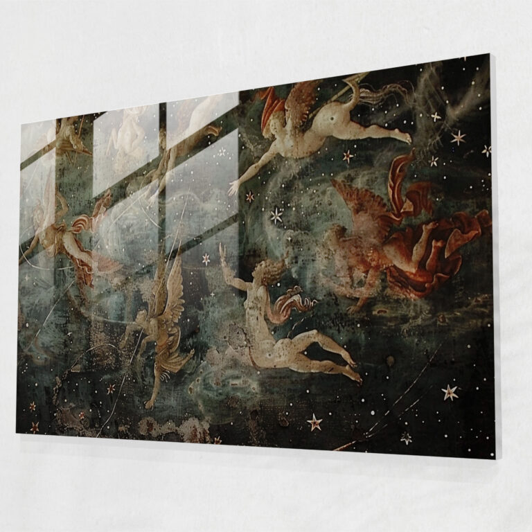 Leonardo Da Vinci Home Decoration - Leonardo Da Vinci, Celestial Painting, Home Decoration, Constellations