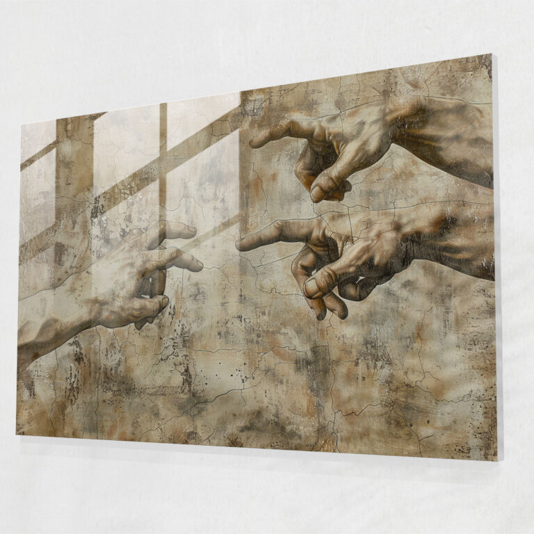 Leonardo Da Vinci Home Decoration - Leonardo Da Vinci, Leonardo Da Vinci, Glass Print, Glass Wall Art