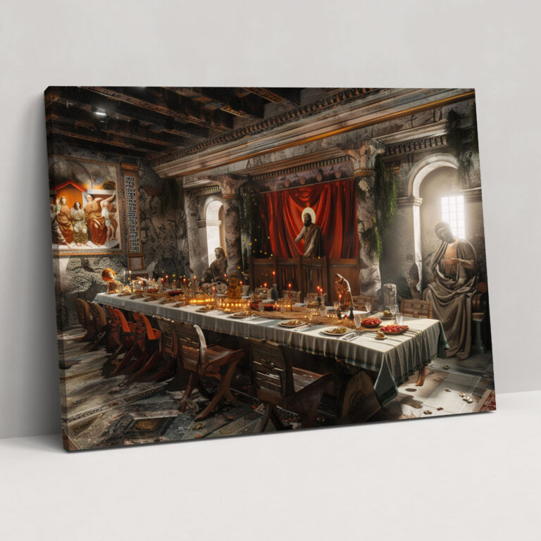 Last Supper Canvas Print - Leonardo Da Vinci, Canvas, Wall Decoration, Leonardo Da Vinci