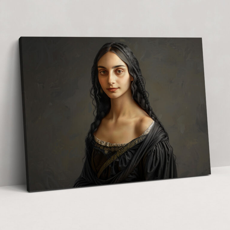 Mona Lisa Leonardo Da Vinci Canvas Print - Leonardo Da Vinci, Wall Art, Home Decoration, Canvas Print